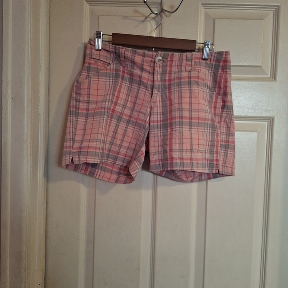 Lee mid-rise plaid shorts - Picture 1 of 4